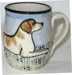 Brittany Spaniel -Deluxe Mug - Click Image to Close